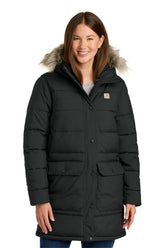Carhartt® Women’s Montana Insulated Hooded Coat - Black - XS